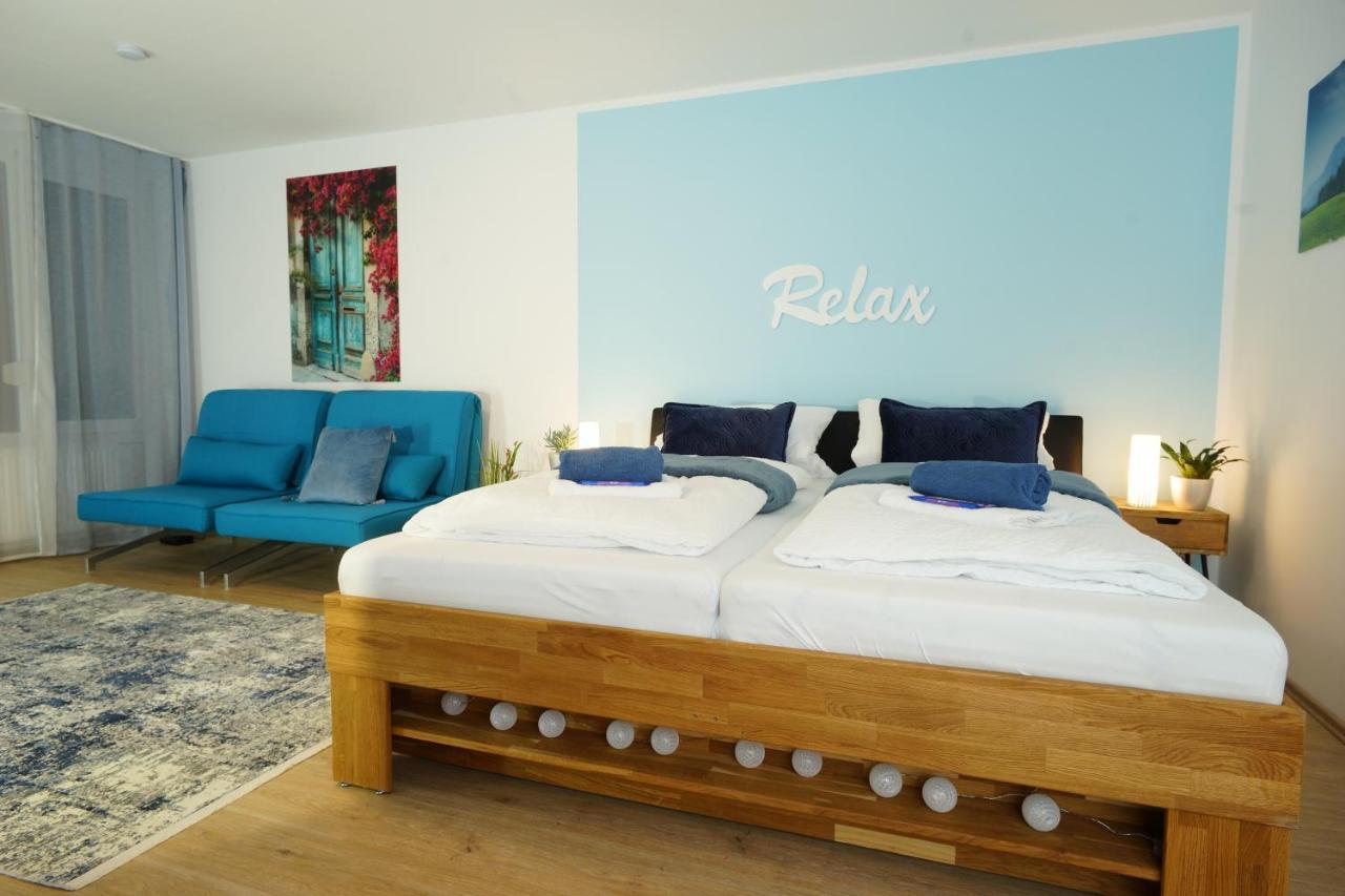 שיידג Relax - Blue Mit Pool Und Sauna מראה חיצוני תמונה
